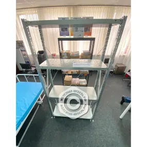 стеллаж сборный металлический ms u 2000х700х300 (5 полок, нагрузка на полку 200 кг)