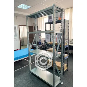 стеллаж сборный металлический ms u 2000х700х300 (5 полок, нагрузка на полку 200 кг)