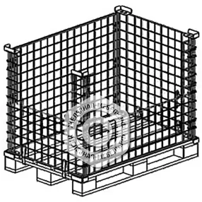 бокс паллетный 800х1200х800 мм тип 1