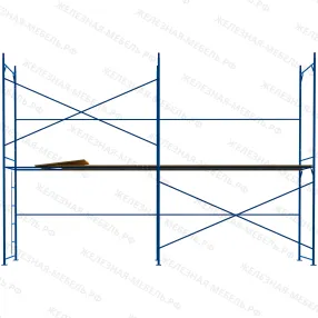леса рамные строительные лрс-40 4х6 м (1 ярус с настилом)