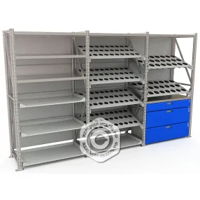 система хранения оснастки к станкам с чпу modul xl 3х2000 №1