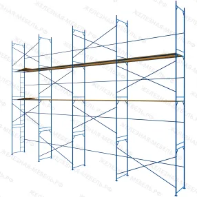 леса рамные строительные лрс-40 8х12 м (2 яруса с настилом)