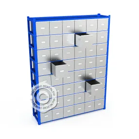 система хранения с выдвижными ящиками boxes m 2000.1500.400.b48